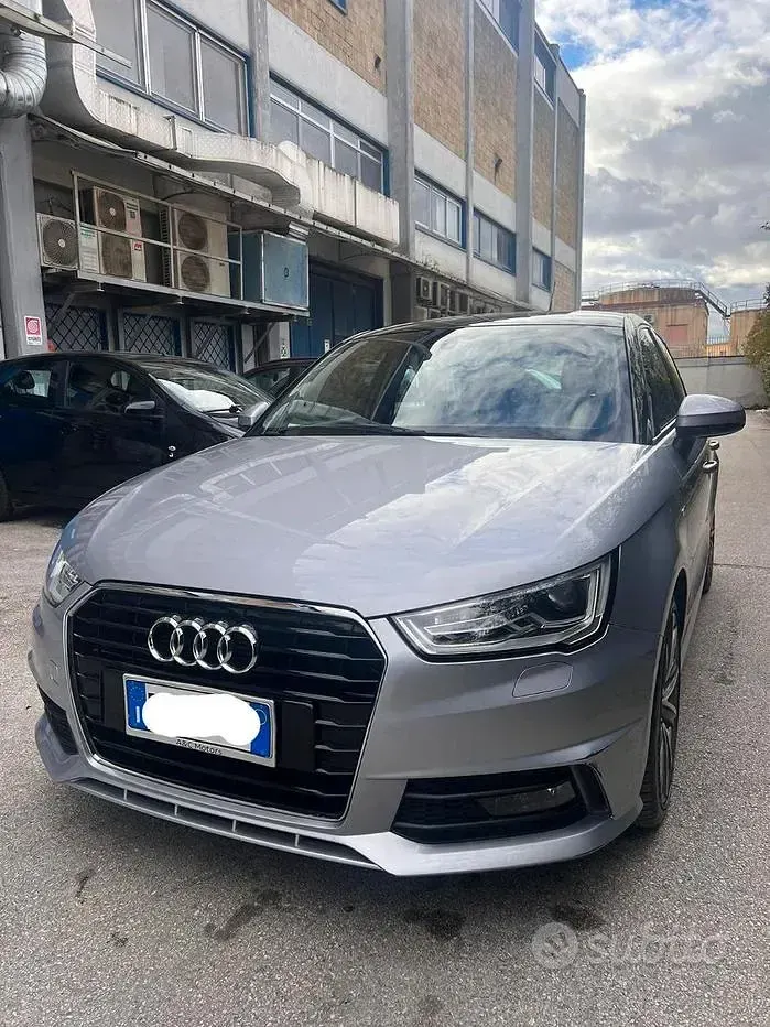 Usata Audi A1 95 CV (69 kW) 2018 Grigio Berlina