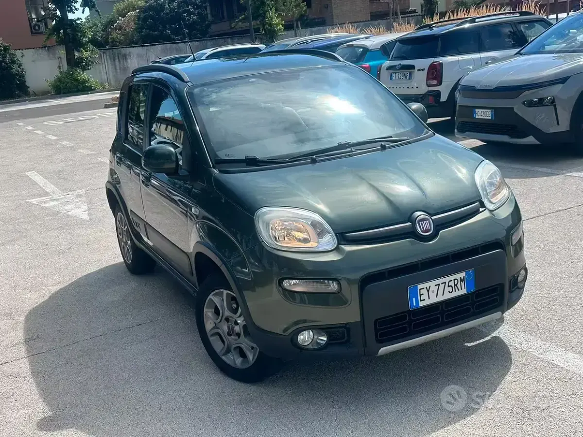 Usata Fiat Panda 4x4 75 CV (55 kW) 2015 Grigio Utilitaria