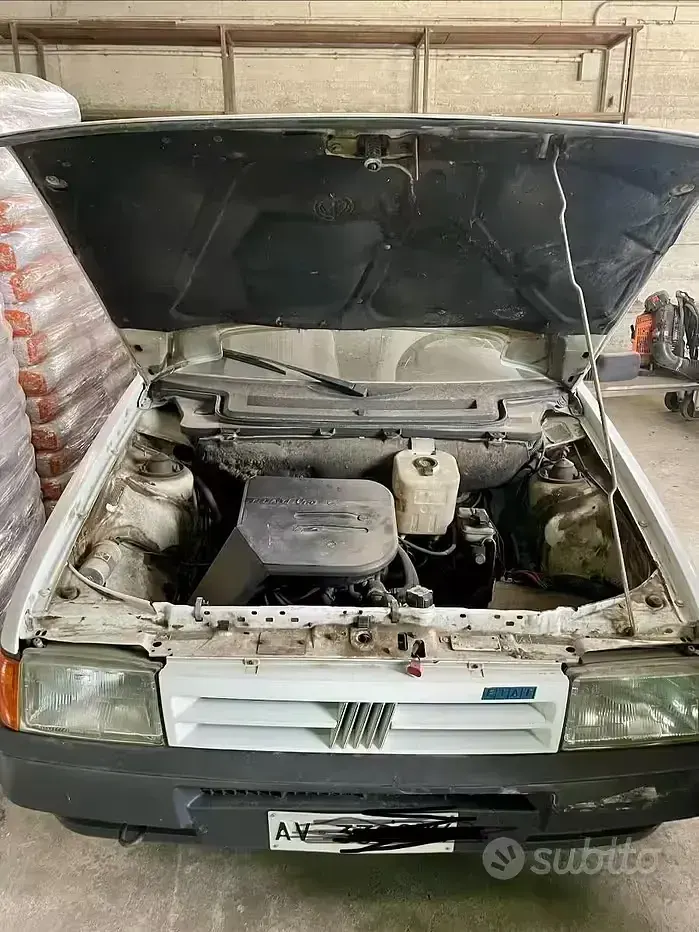 Usata Fiat Uno 45 CV (33 kW) 1990 Bianco Utilitaria
