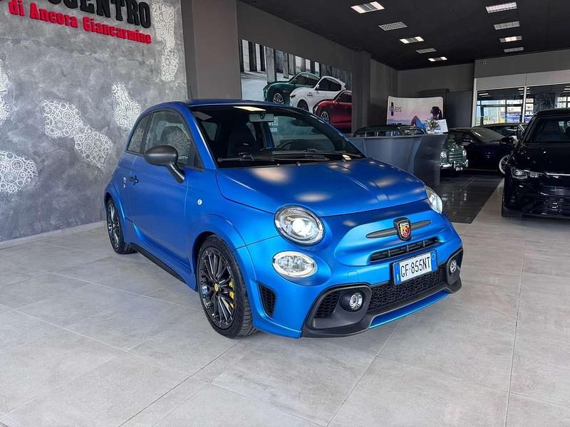 Usata Abarth 595 Competizione 179 CV (131 kW) 2021 Blue italia opaco Utilitaria