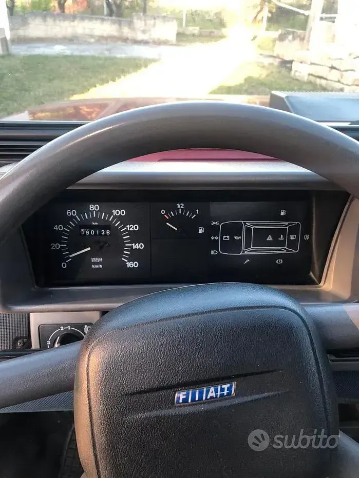 Usata Fiat Panda 39 CV (28 kW) 1998 Rosso Berlina