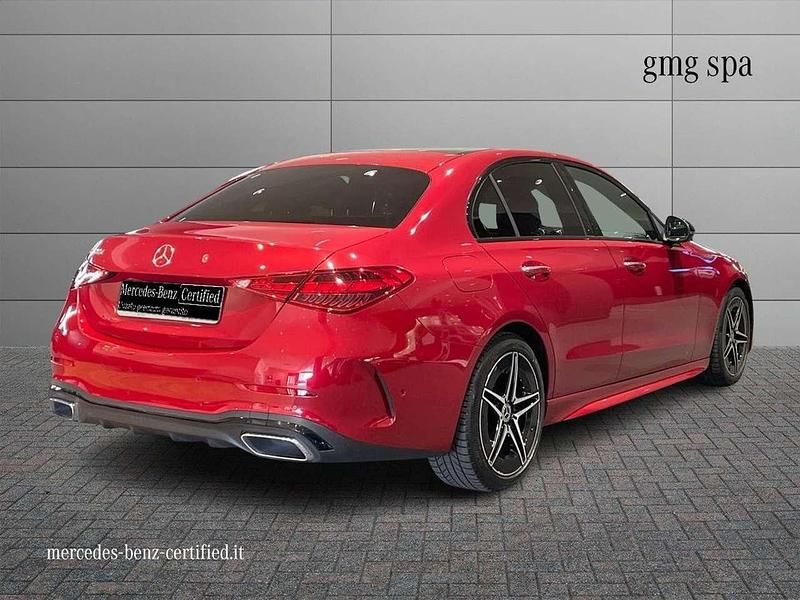 Usata Mercedes C300 Premium 265 CV (194 kW) 2023 Rosso Utilitaria