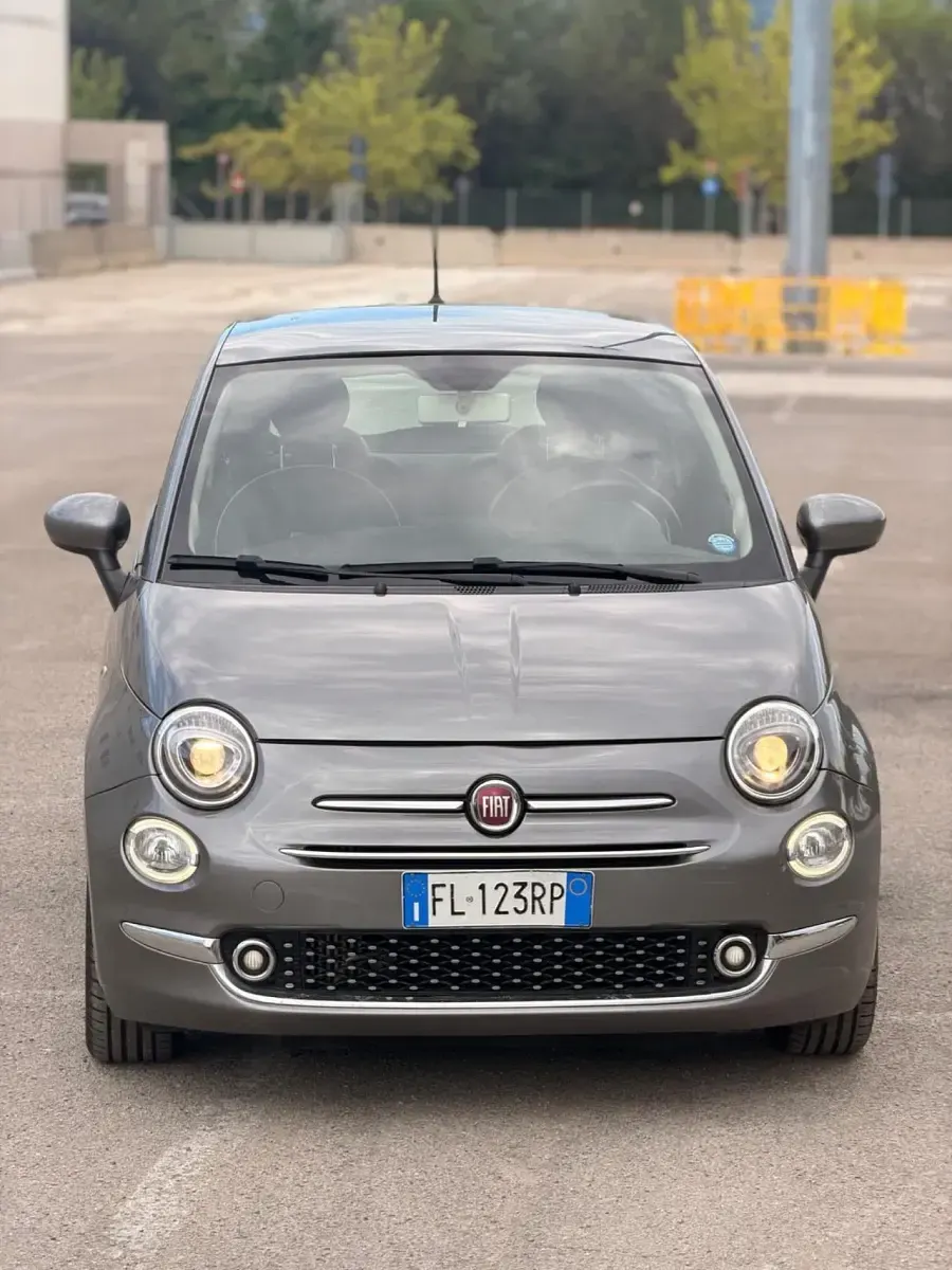 Usata Fiat 500 Lounge 95 CV (69 kW) 2018 Grigio Berlina