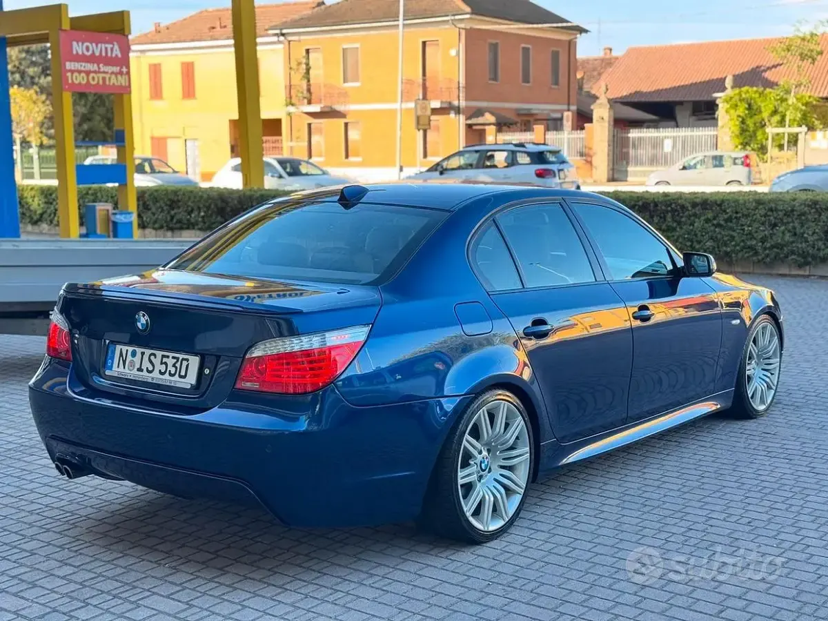 Usata BMW 530 M Sport 235 CV (172 kW) 2008 Bluazzurro Berlina