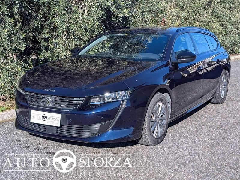 Usata Peugeot 508 Active 131 CV (96 kW) 2022 Blu scuro Station wagon