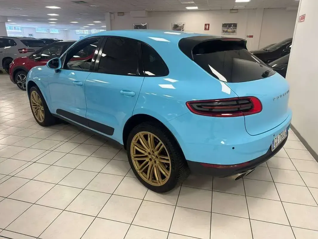 Usata Porsche Macan 250 CV (183 kW) 2015 Blu/azzurro SUV