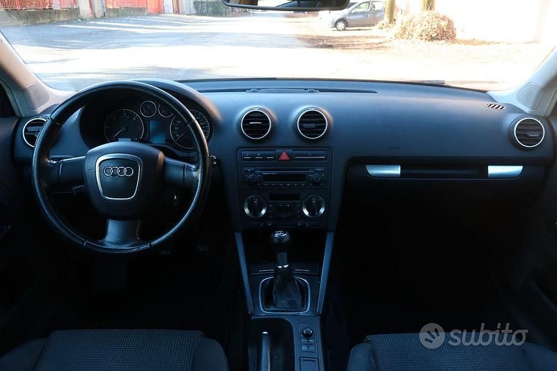 Usata Audi A3 Ambition 140 CV (102 kW) 2007 Nero Berlina