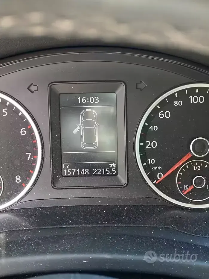 Usata VW Tiguan 200 CV (147 kW) 2009 Nero SUV