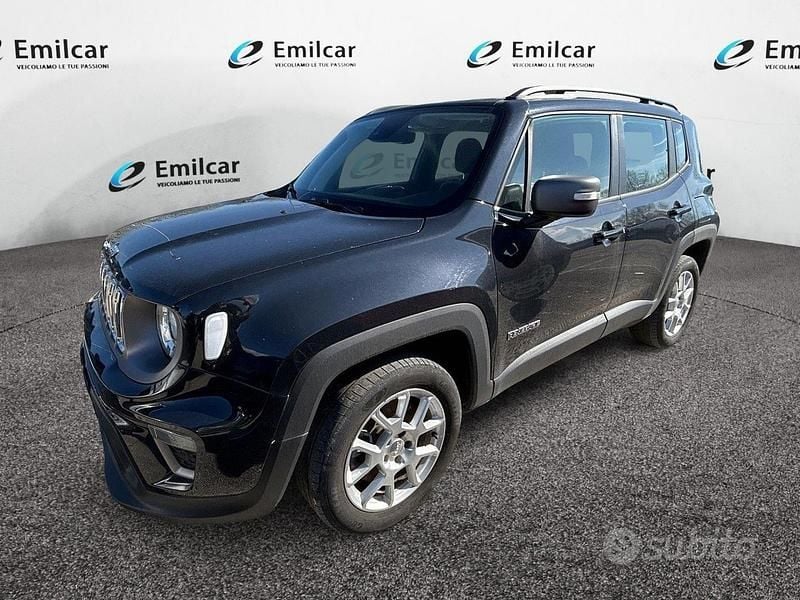 Usata Jeep Renegade Limited 190 CV (139 kW) 2021 Carbon black SUV
