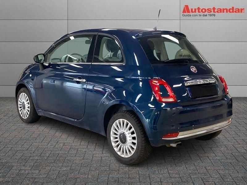 Occasion Fiat 500 Lounge 69 ch (50 kW) 2017 Bleue Citadine