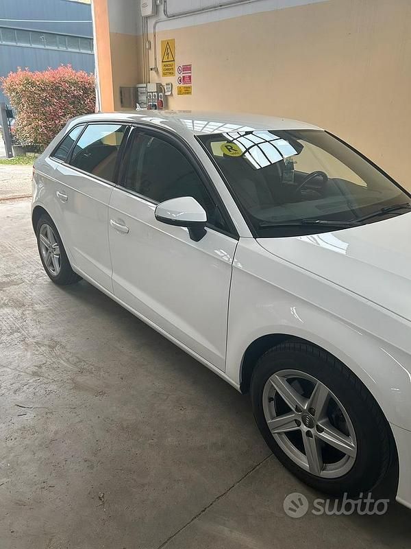 Usata Audi A3 Sportback 184 CV (135 kW) 2017 Bianco Utilitaria