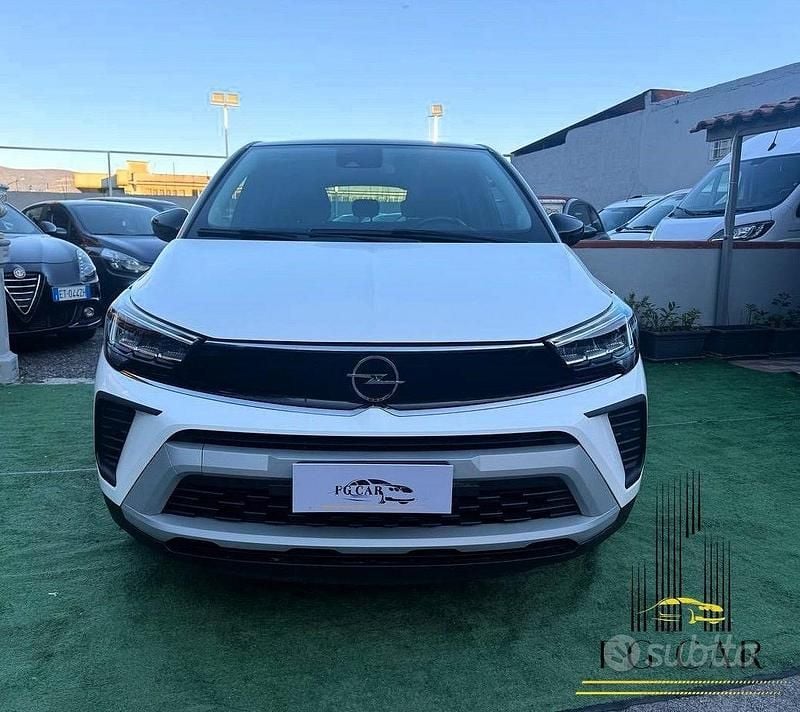 Usata Opel Crossland X Design & Tech 110 CV (80 kW) 2022 Bianco SUV