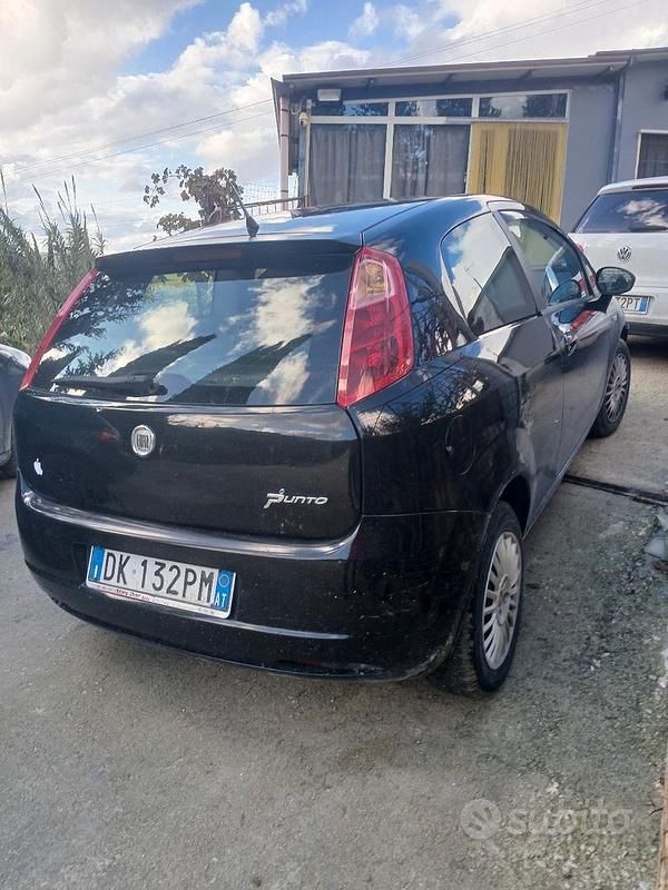 Usata Fiat Grande Punto 2008 Nero Utilitaria