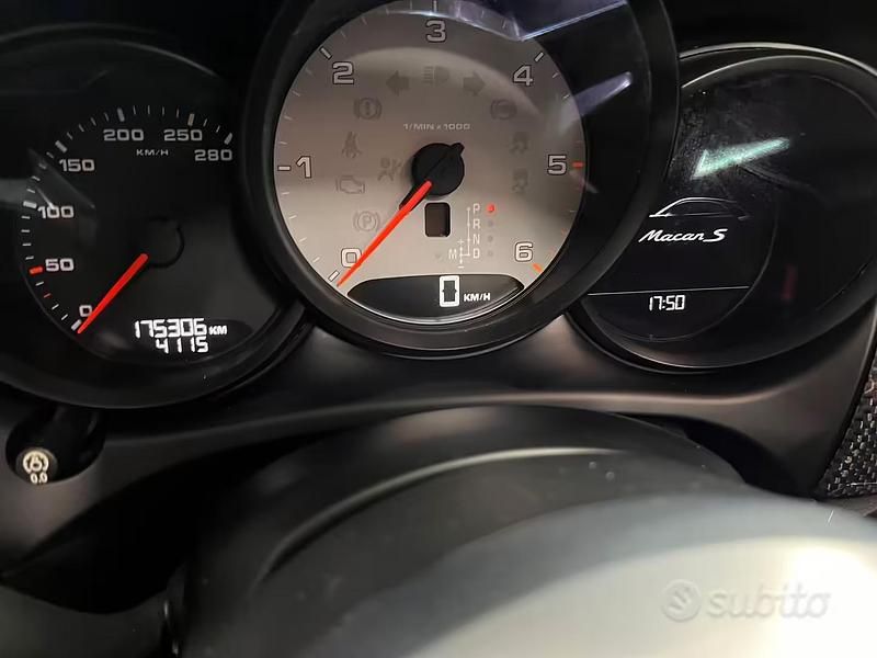 Usata Porsche Macan 250 CV (183 kW) 2014 Grigio SUV