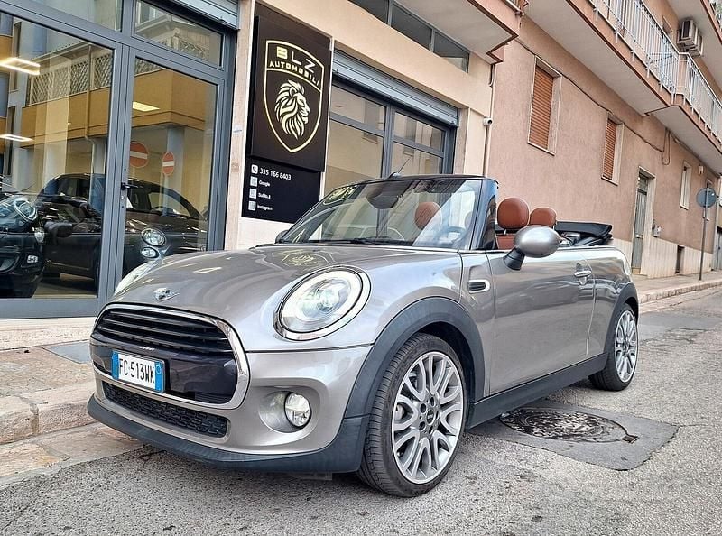 Grigio Usata 2016 Mini Cooper D Cabriolet Hype Cabrio | 17.200 € (Buon prezzo) - Immagine 1/4