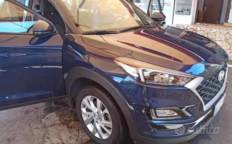 Usata Hyundai Tucson 116 CV (85 kW) 2019 Blu SUV