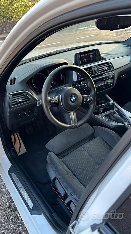 Usata BMW 114 M Sport 95 CV (69 kW) 2018 Bianco Utilitaria