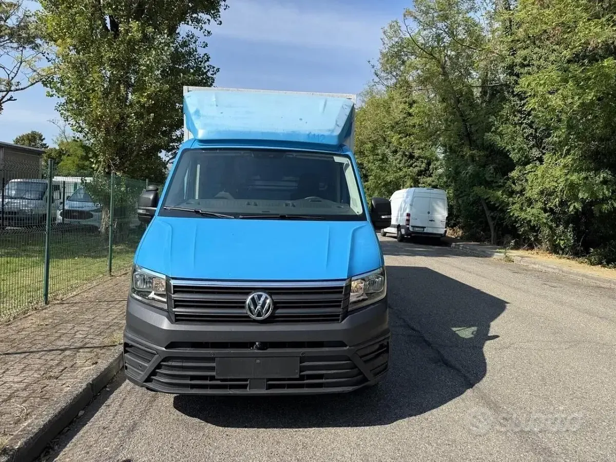 Usata VW Crafter 140 CV (102 kW) 2020 Blu Furgone