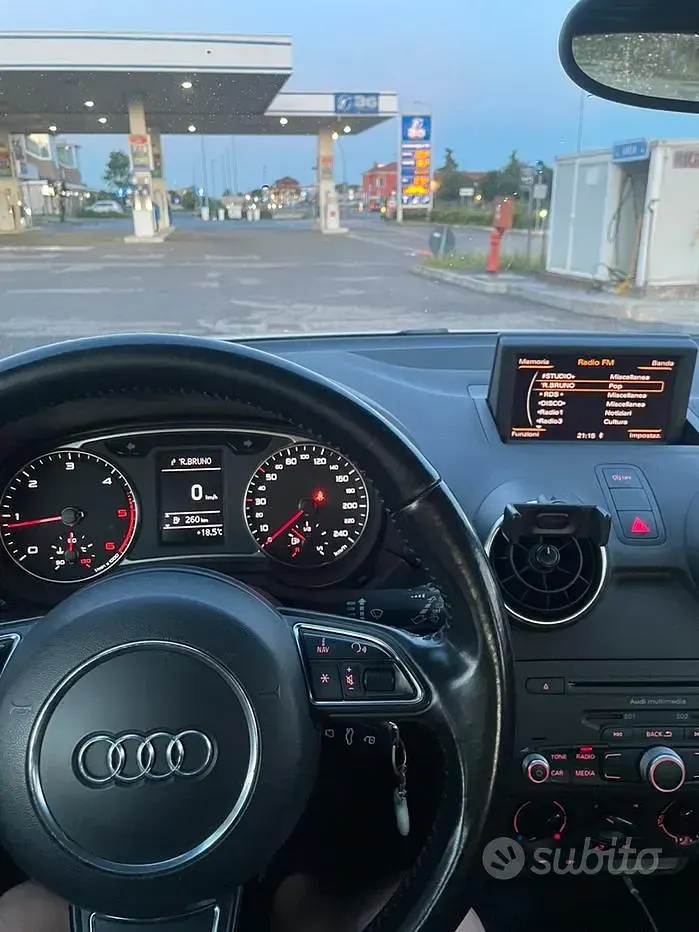 Usata Audi A1 90 CV (66 kW) 2013 Bianco Utilitaria