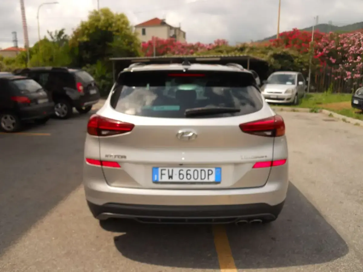 Usata Hyundai Tucson N Line 136 CV (100 kW) 2019 Argento SUV