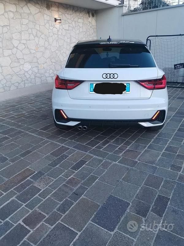 Usata Audi A1 Sportback S-Line 200 CV (147 kW) 2019 Bianco Utilitaria
