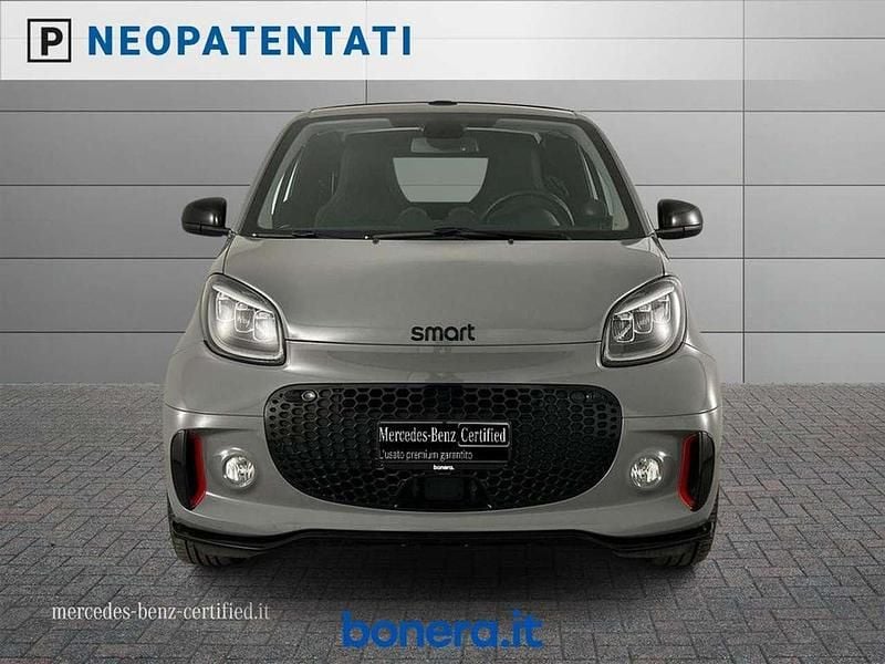 Usata Smart ForTwo Electric Drive Prime 60 kW (82 CV) 2020 Nero Cabrio