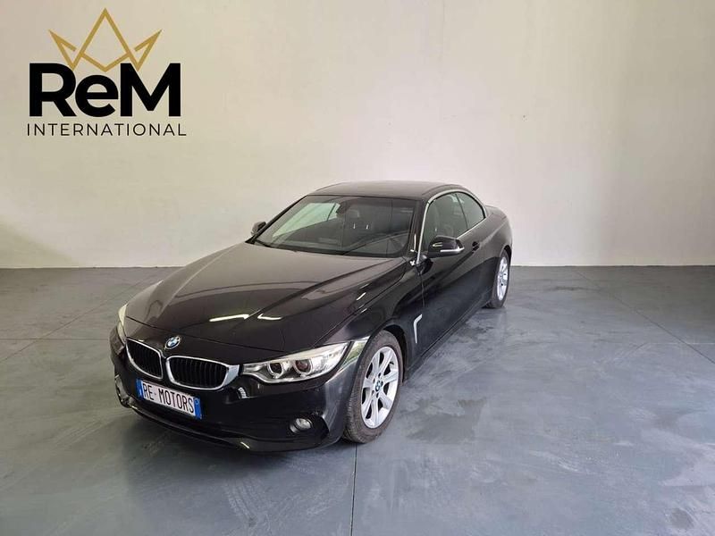 Usata BMW 420 190 CV (139 kW) 2017 Nero Cabrio