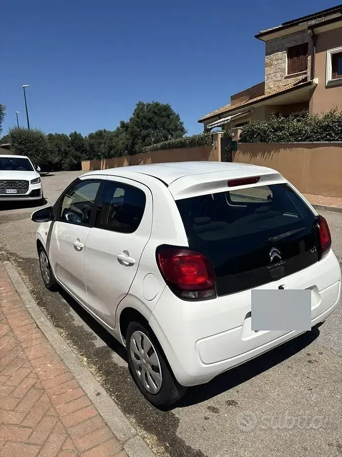 Usata Citroën C1 69 CV (50 kW) 2017 Bianco Utilitaria