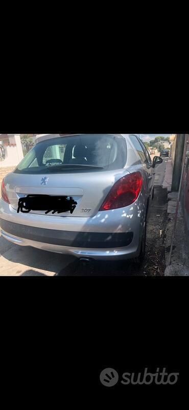 Usata Peugeot 207 2007 Grigio Utilitaria