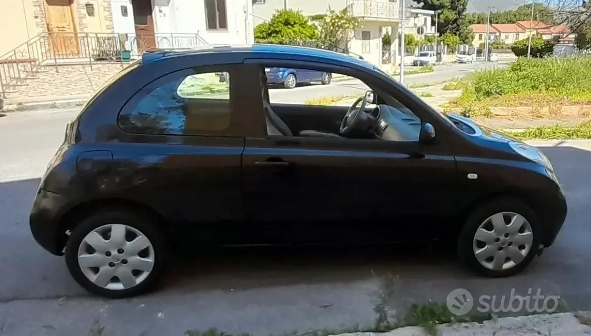Usata Nissan Micra Acenta 80 CV (58 kW) 2006 Nero Berlina