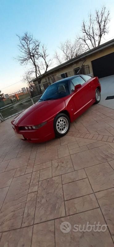 Usata Alfa Romeo SZ/RZ 207 CV (152 kW) 1991 Rosso Coupé