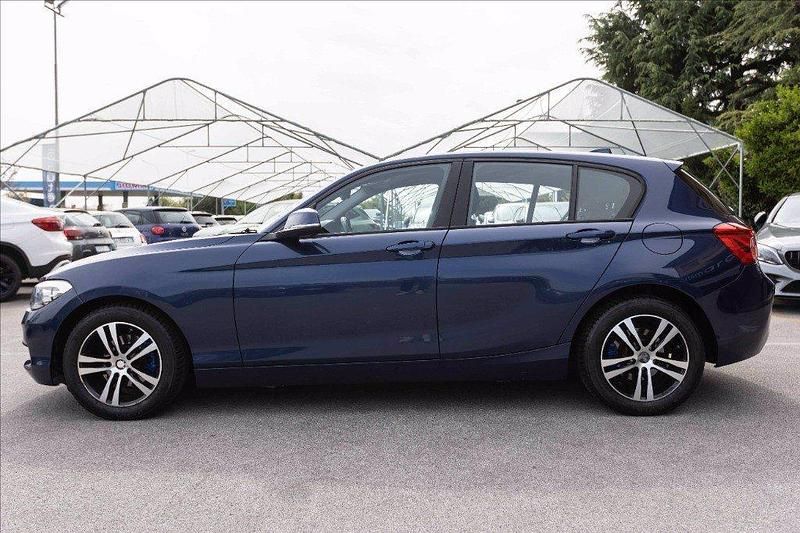 Usata BMW 116 116 CV (85 kW) 2018 Blu Utilitaria