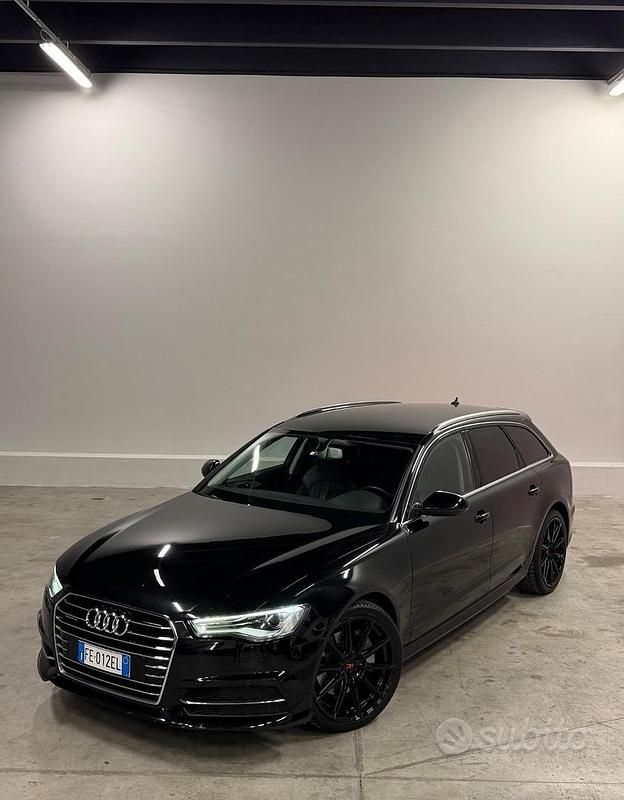 Usata Audi A6 S-Line 272 CV (200 kW) 2016 Nero Station wagon