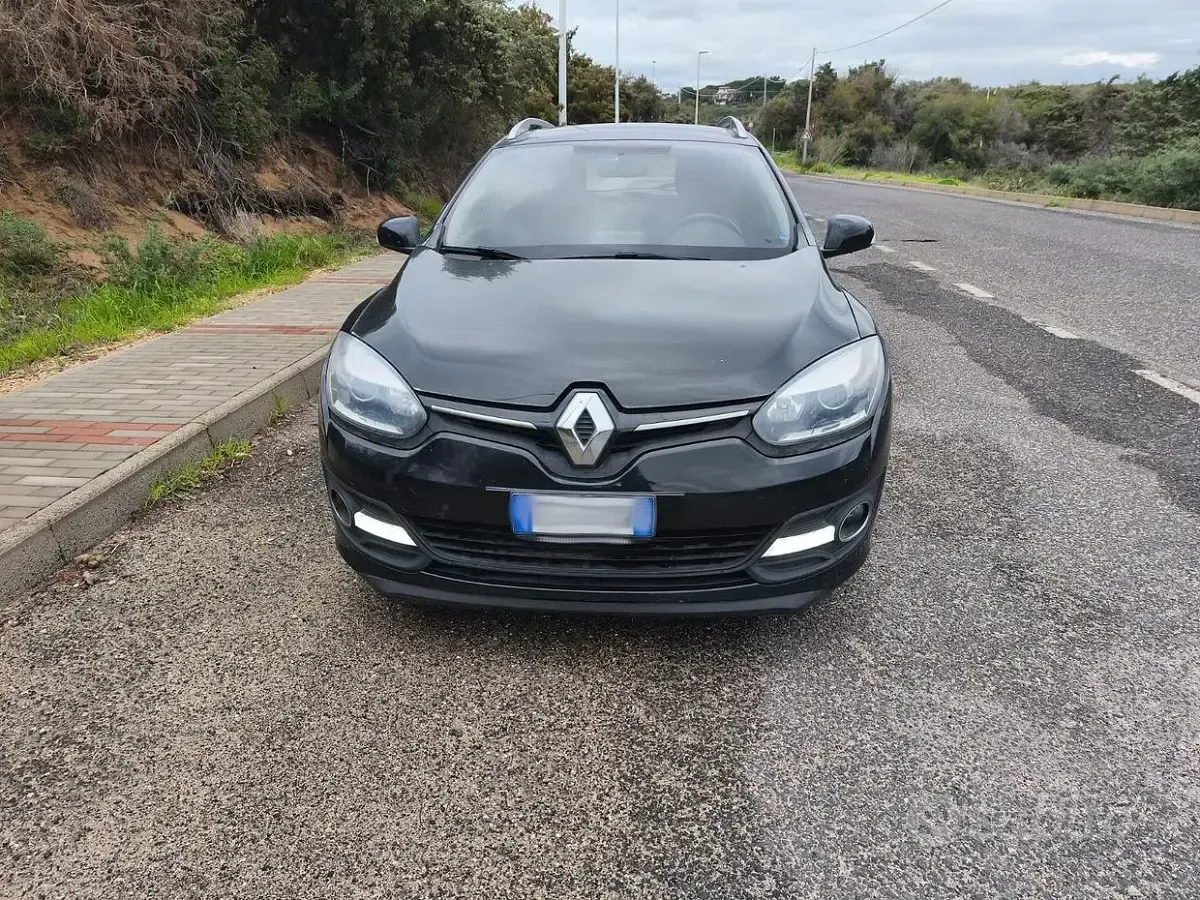 Usata Renault Mégane GrandTour 110 CV (80 kW) 2014 Nero Station wagon