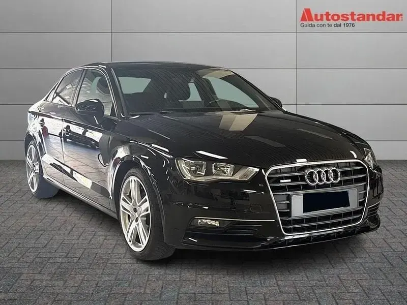 Usata Audi A3 Ambition 110 CV (80 kW) 2016 Nero Berlina