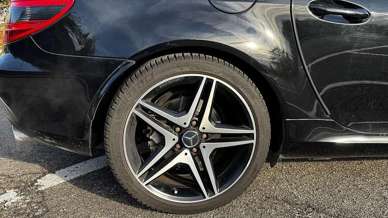 Usata Mercedes SLK200 184 CV (135 kW) 2008 Nero Cabrio