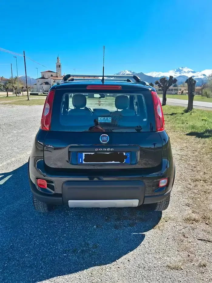 Usata Fiat Panda 4x4 75 CV (55 kW) 2014 Nero Utilitaria