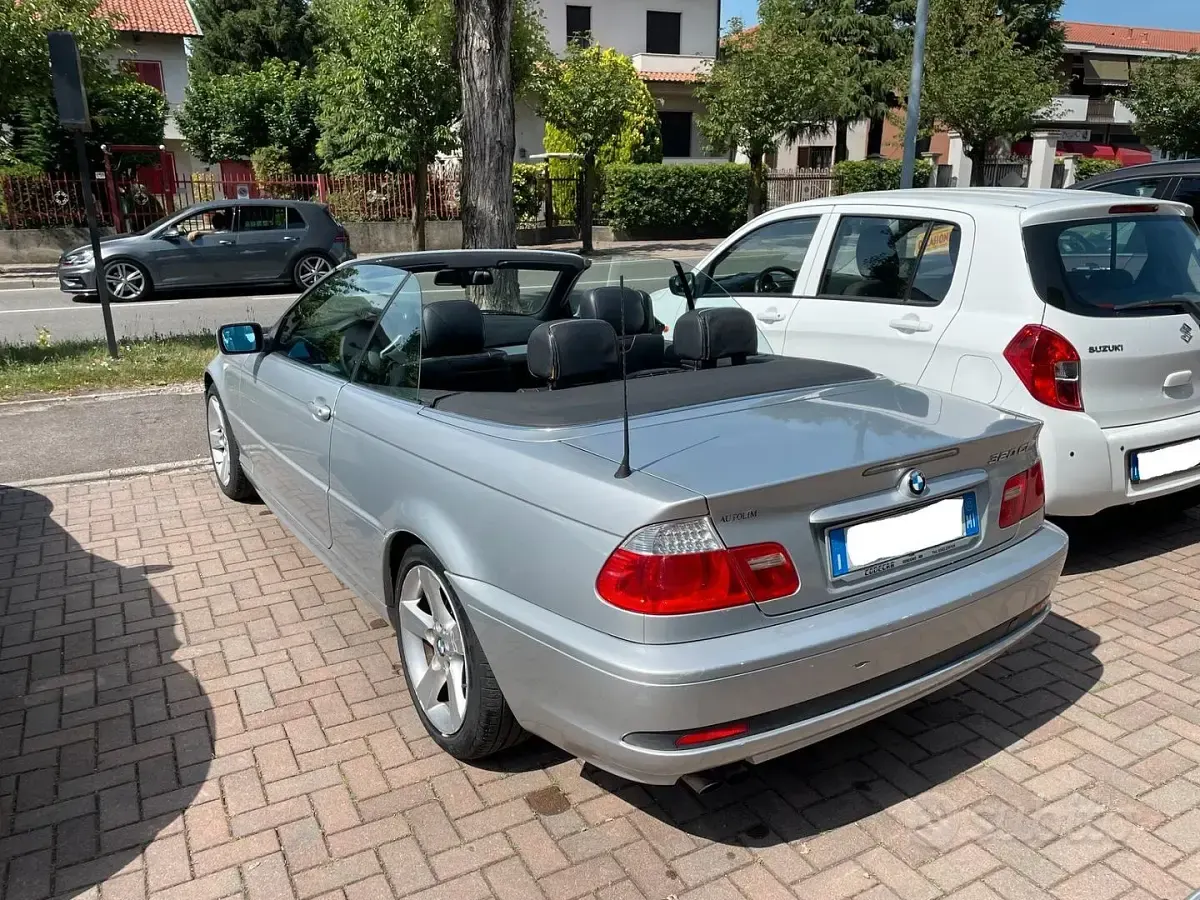 Usata BMW 320 Cabriolet 170 CV (125 kW) 2003 Argento Cabrio