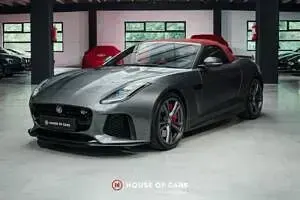 Usata Jaguar F-Type SVR 575 CV (422 kW) 2017 Grigio Cabrio