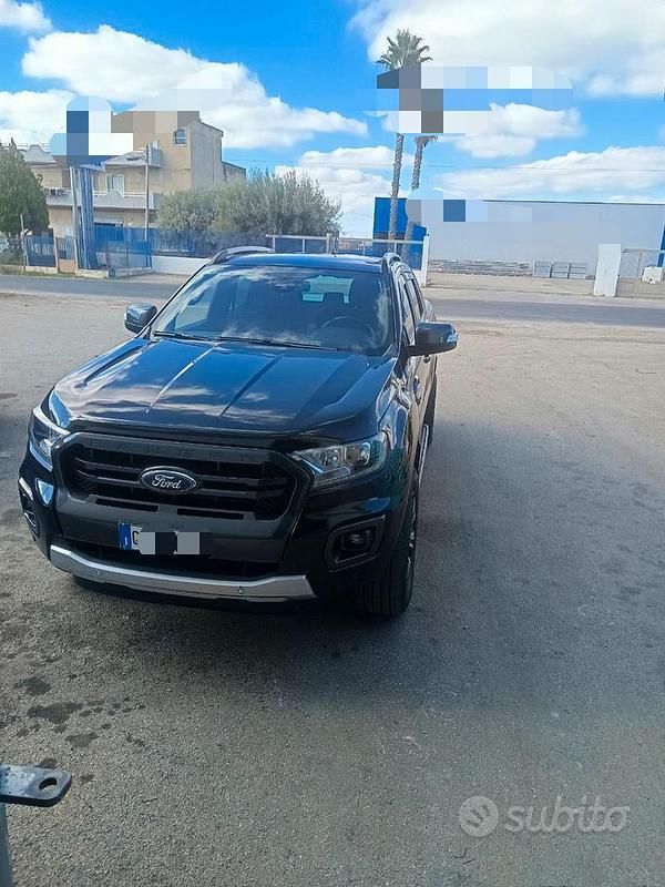 Nero Usata 2022 Ford Ranger Wildtrack Pick-up | 39.000 € - Immagine 1/4