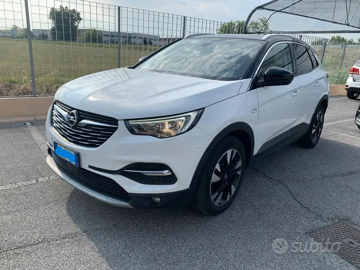 Usata Opel Grandland X S 131 CV (96 kW) 2019 Bianco SUV