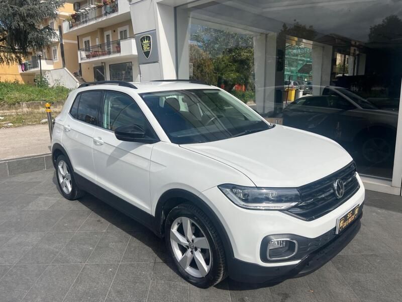Usata VW T-Cross Style 95 CV (69 kW) 2020 Bianco SUV