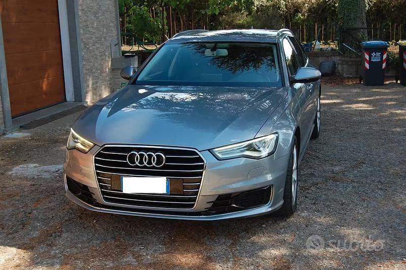 Usata Audi A6 190 CV (139 kW) 2015 Grigio Station wagon