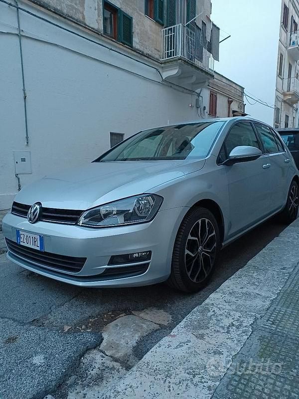 Usata VW Golf VII 110 CV (80 kW) 2015 Grigio Berlina
