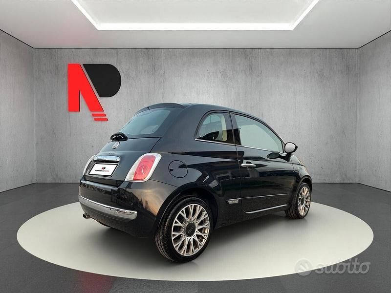 Usata Fiat 500 Lounge 69 CV (50 kW) 2015 Nero Berlina