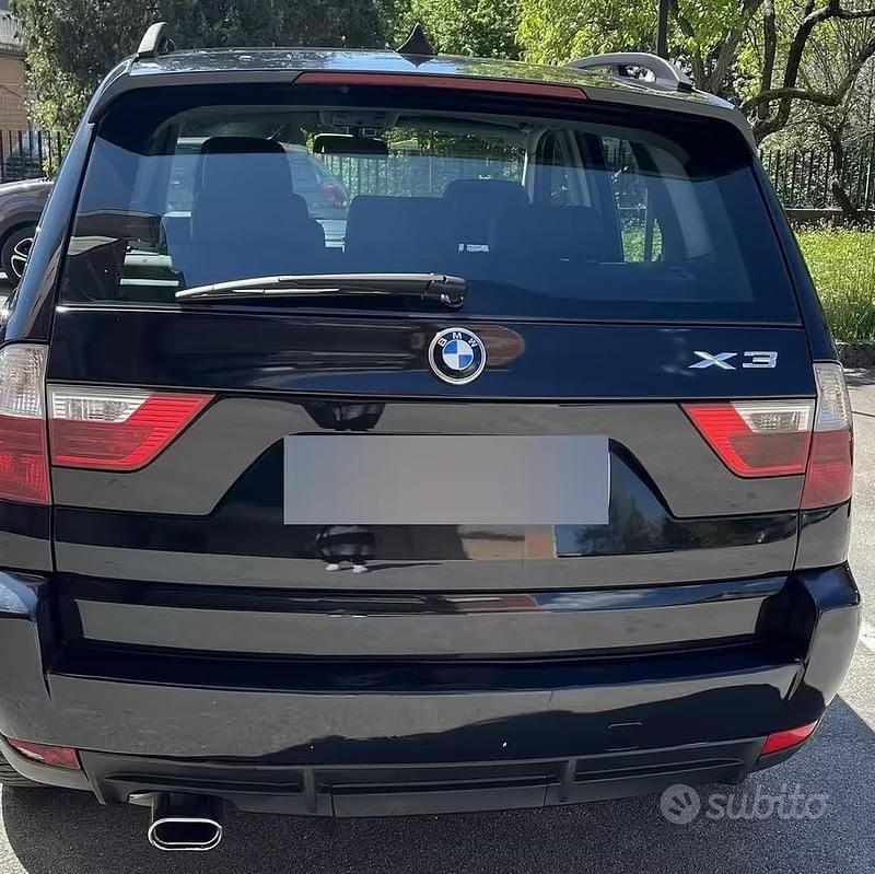 Usata BMW X3 2008 Nero SUV