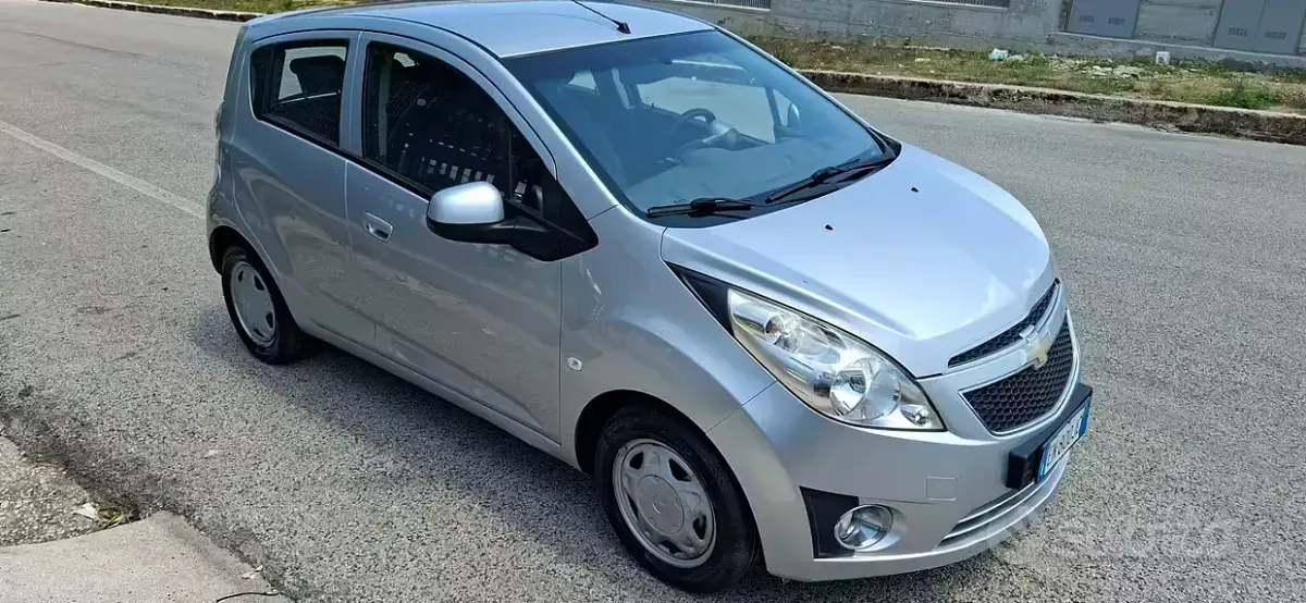 Usata Chevrolet Spark LT 68 CV (50 kW) 2012 Grigio Utilitaria