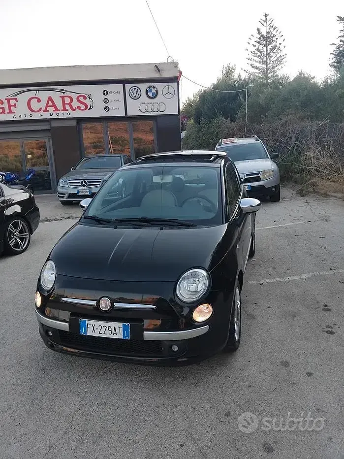 Usata Fiat 500 Lounge 75 CV (55 kW) 2010 Berlina