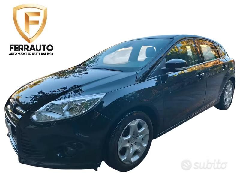 Usata Ford Focus 101 CV (74 kW) 2014 Nero Berlina