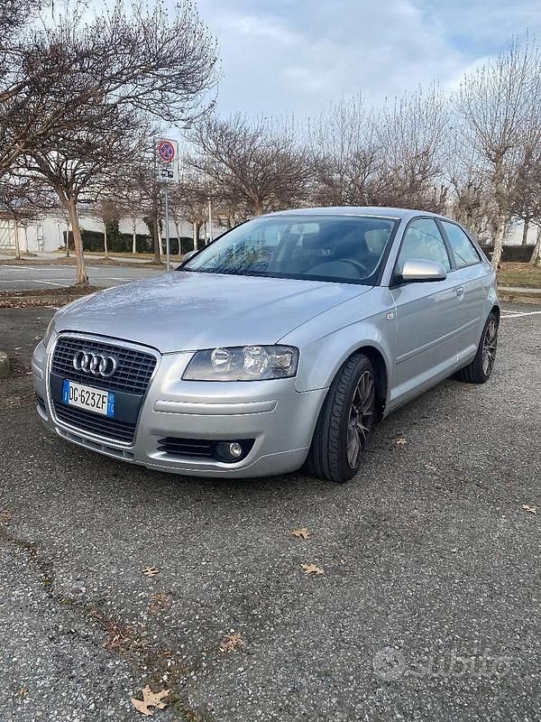 Usata Audi A3 140 CV (102 kW) 2007 Grigio Berlina